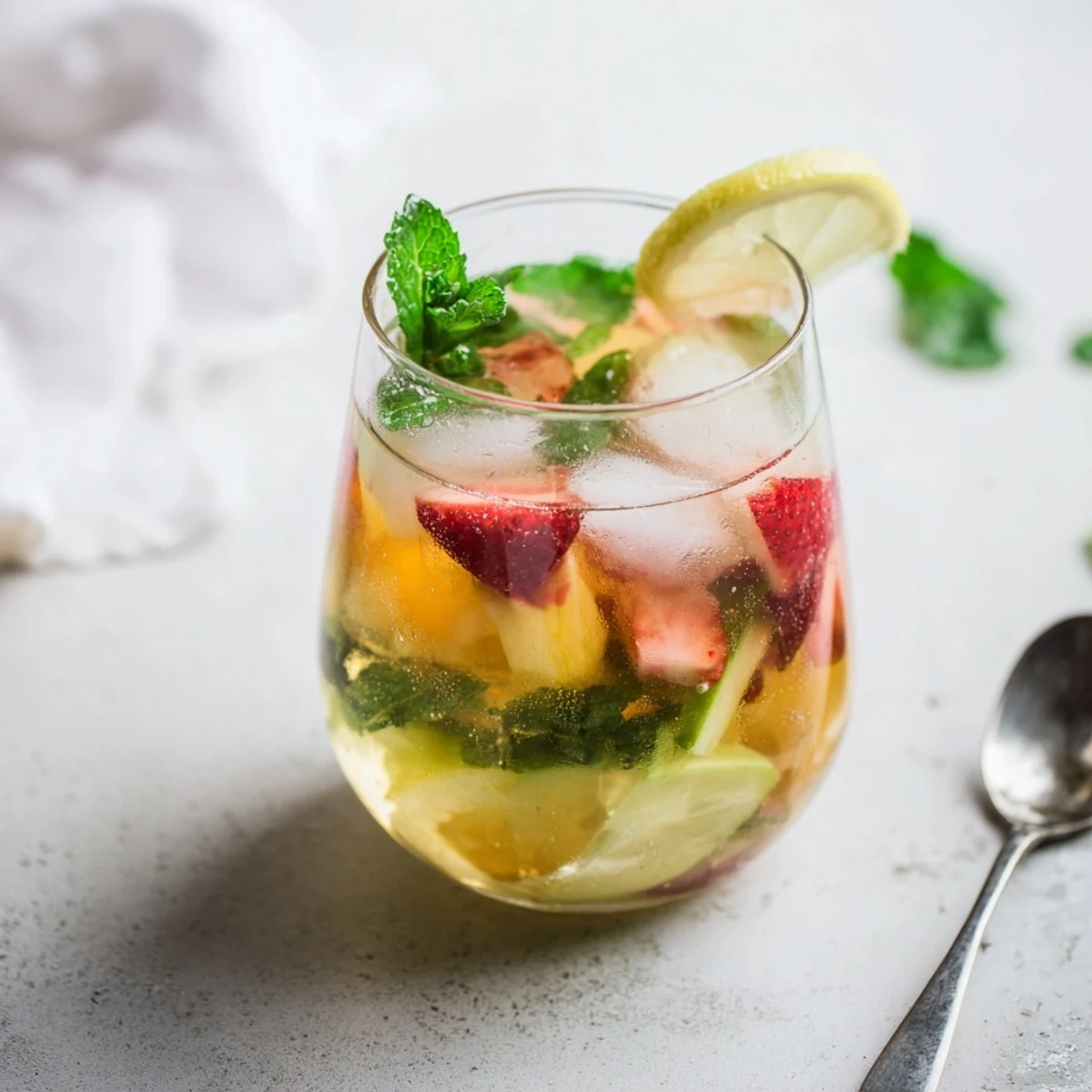Invigorating cucumber and mint water-based mocktails, perfect for a healthy drink option.