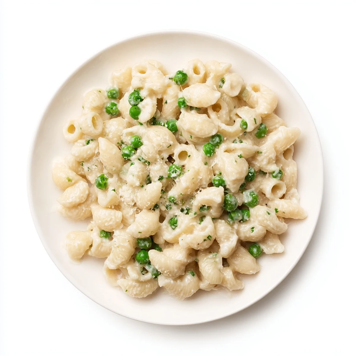 Enjoy this easy, home-cooked Macaroni & Peas; the perfect weeknight vegetarian pasta dish.