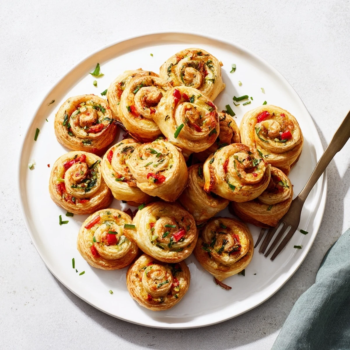 Warm, herb-filled close-up of baked Cercles dHôtes Couronne de Rouleaux, ready for a delicious bite.