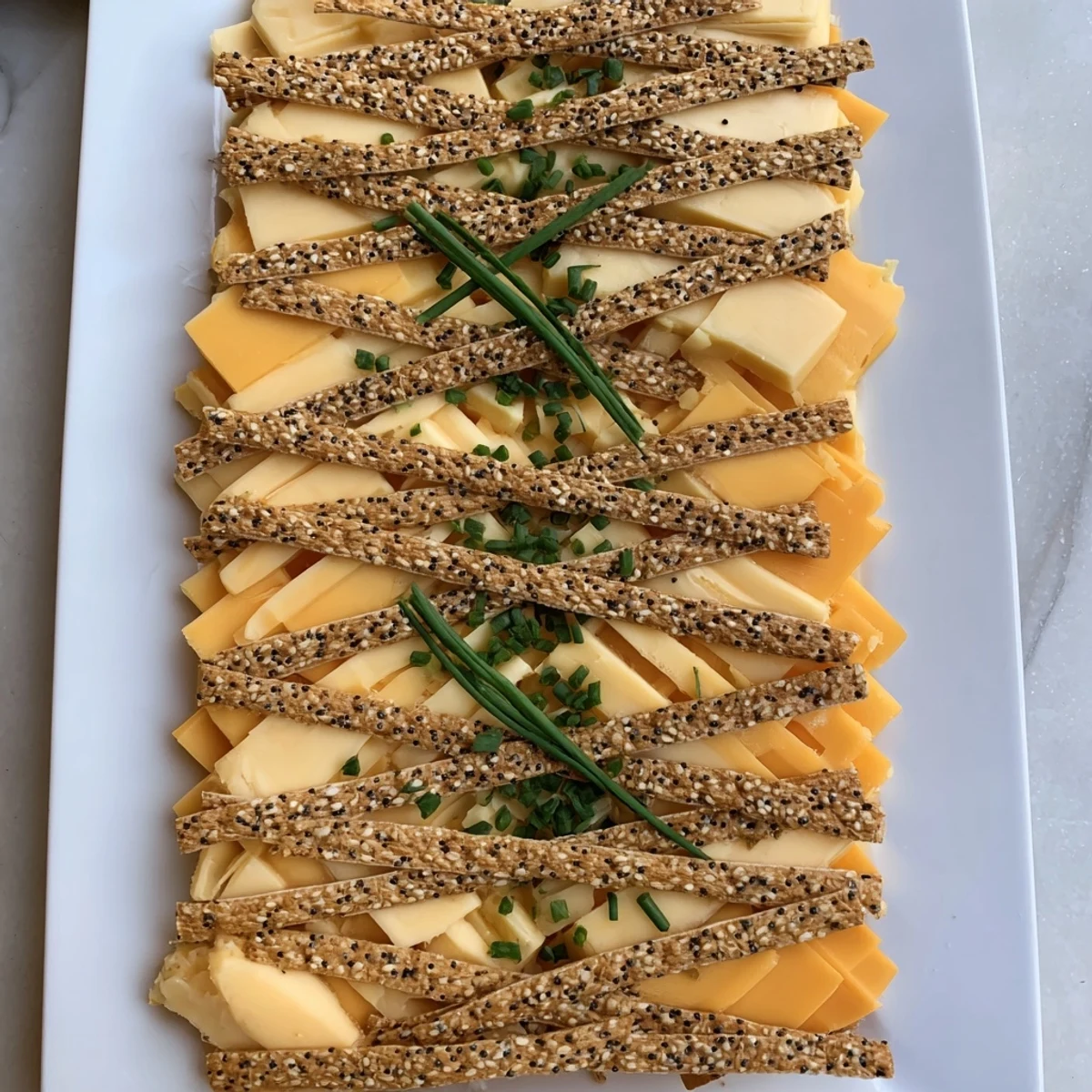 Freshly assembled Garden Gate Lattice offers visually striking texture with a touch of honey.