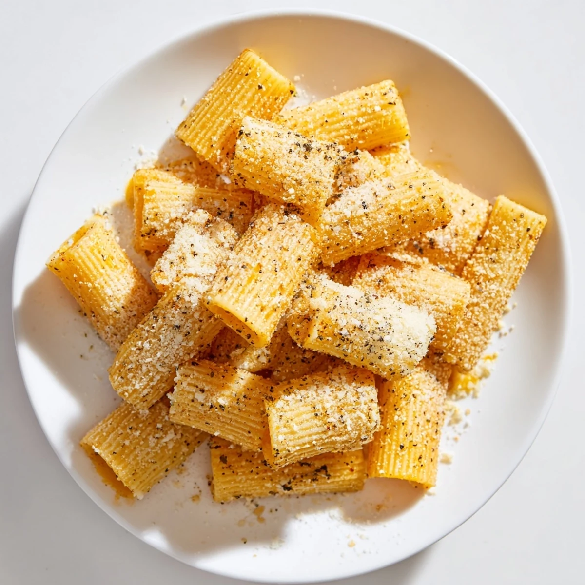 Perfectly browned Pasta Chips recipe, offering a satisfying crunch from Italian-American cuisine.