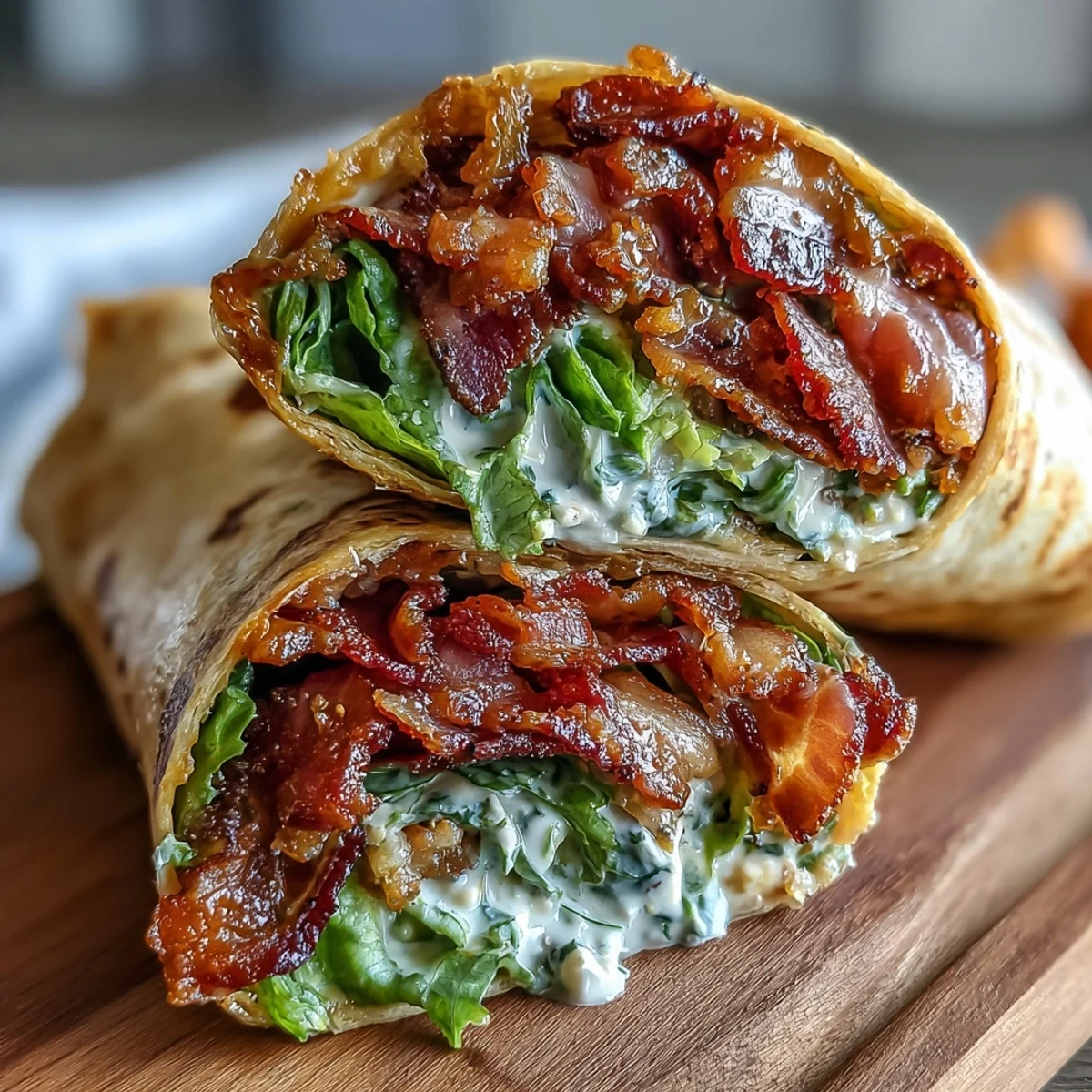 Gourmet BLT Wraps Secret
