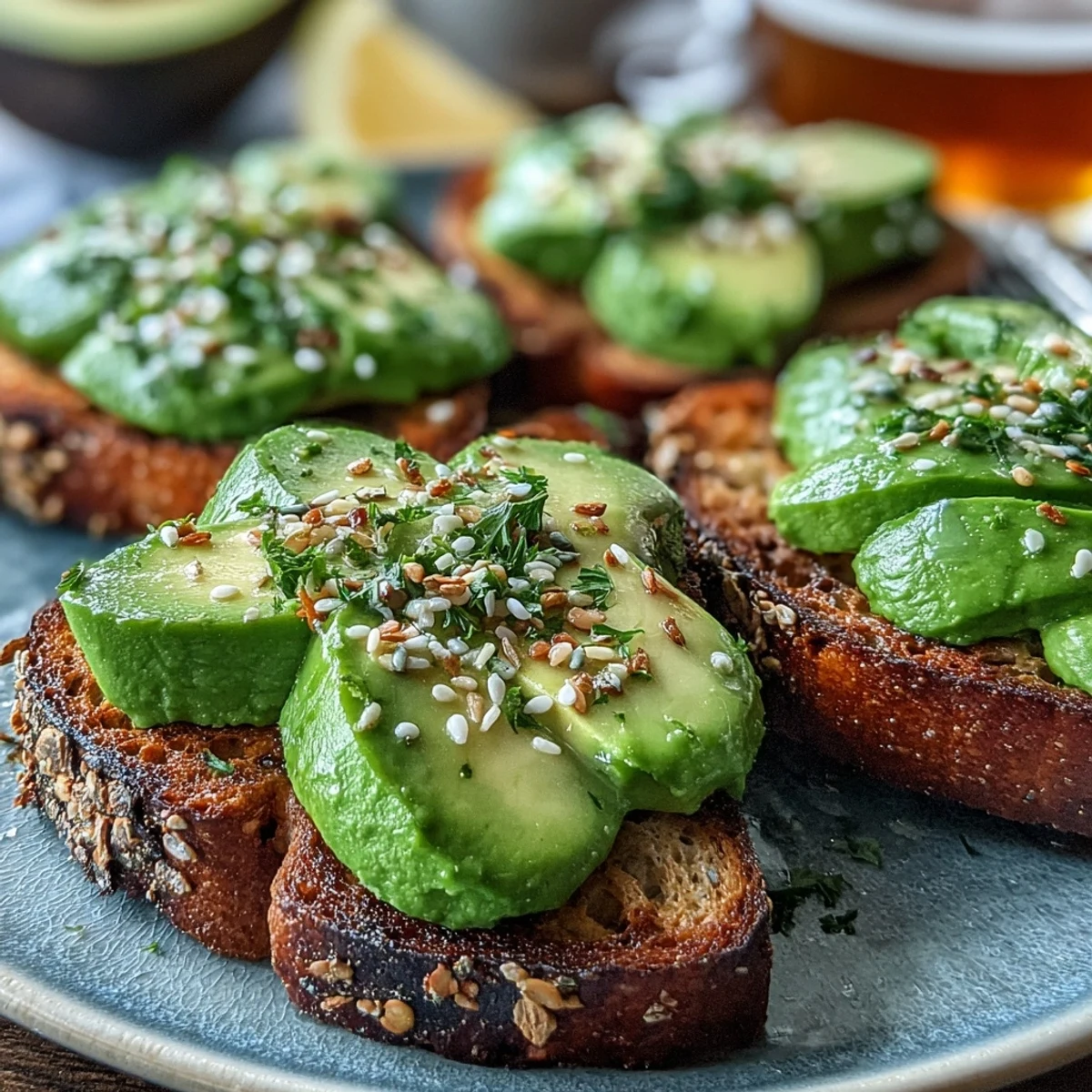Shamrock Avocado Toast Everything #621