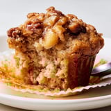 Freshly baked caramel apple pecan muffins served warm, bursting with apple and nut flavors.  