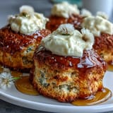 Dandelion Honey Scones Clotted Cream