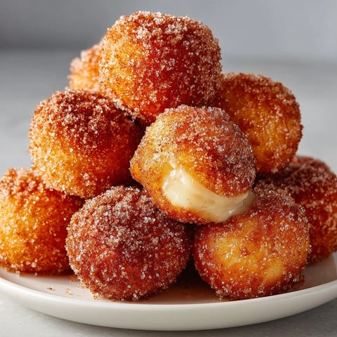Golden sweet churro donut bites coated in cinnamon sugar, served warm for snacking delight