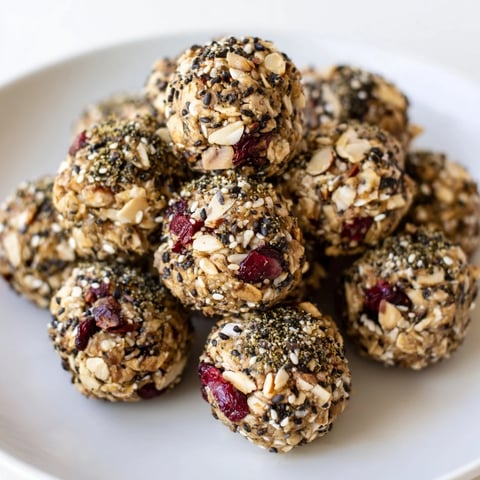 Wholesome Japanese Bento Box energy balls with matcha, nuts, and cranberries.  