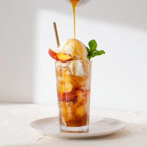 Sweet Tea Peach Rebel Float