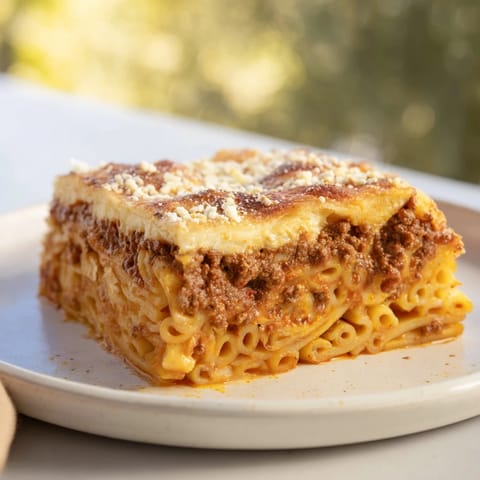 Greek pastitsio casserole classic