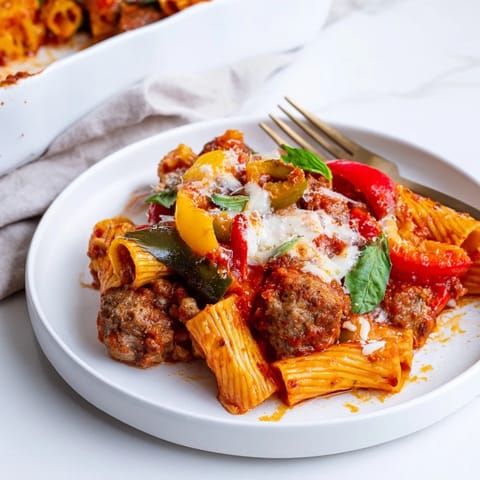 Baked Rigatoni with Sausage