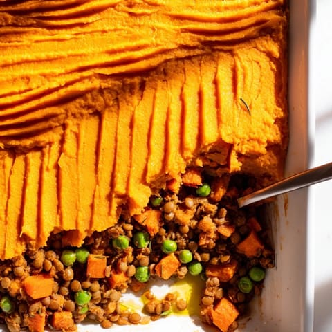 Veggie Shepherds Pie Lentils