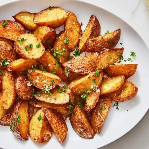 Microwave Crispy Potatoes Quick