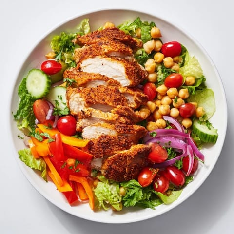 Chicken Salad with Fresh Veggies