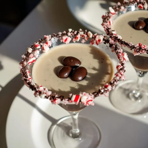 Peppermint Espresso Creamy Cocktail