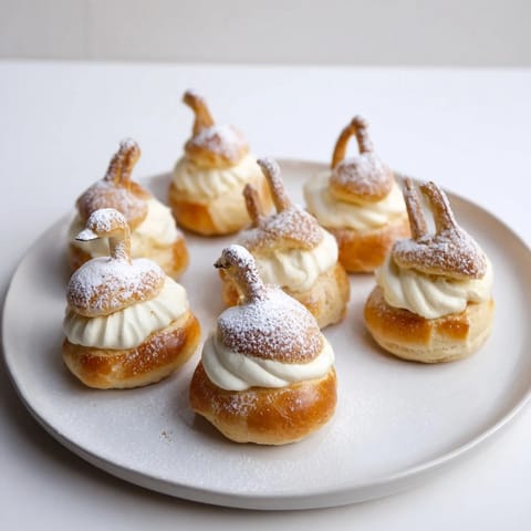 Elegant Swan Mini Pastries