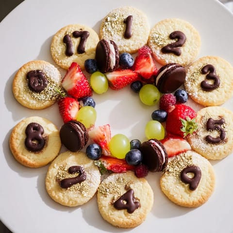 Sparkling Clock Countdown Platter