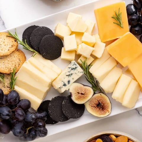 Crescent Moon Stars Cheese Board