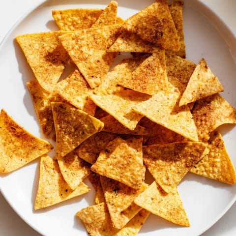 Homemade Air-Fryer Tortilla Chips