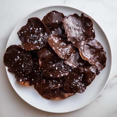 This homemade Chocolate Potato Chip Bark is a simple dessert, offering a delightful blend of textures.