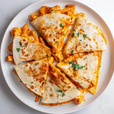 Butter Chicken Quesadillas