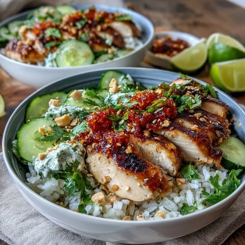 Chili Crisp Cucumber Chicken