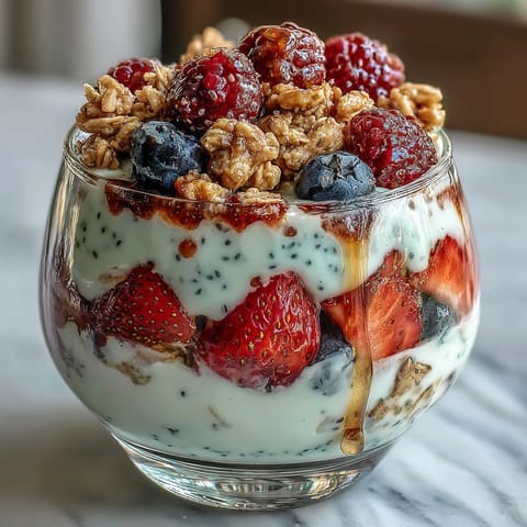 Greek Yogurt Berry Parfait