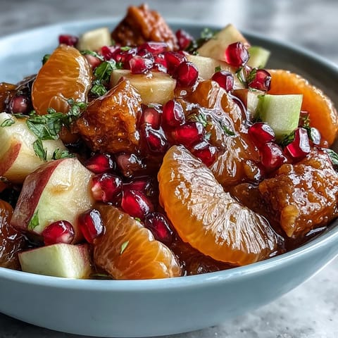 Winter Fruit Salad Cinnamon