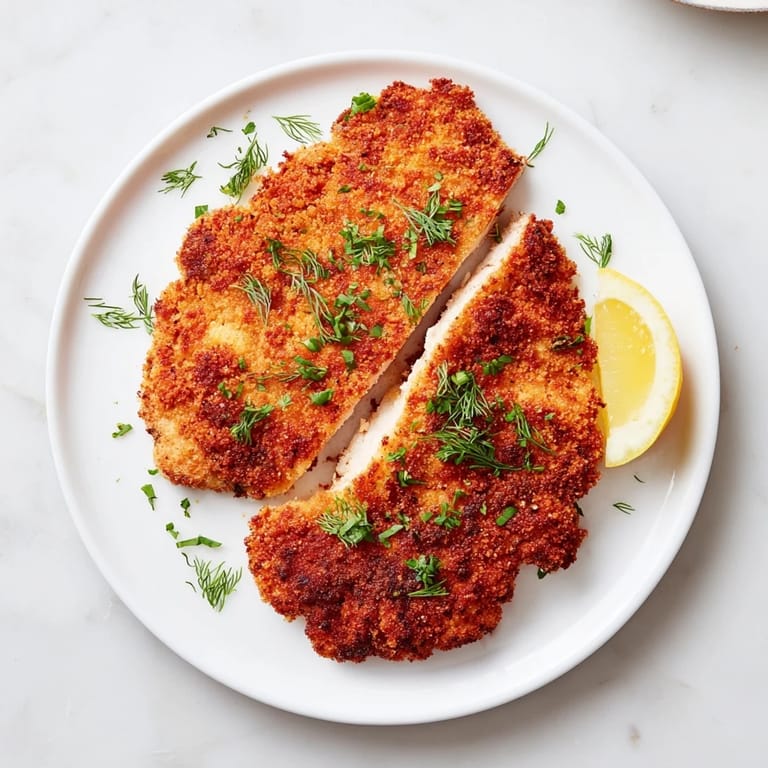 Juicy, tender, and perfectly cooked, these Pickle-Brined Chicken Cutlets are a delicious American classic.