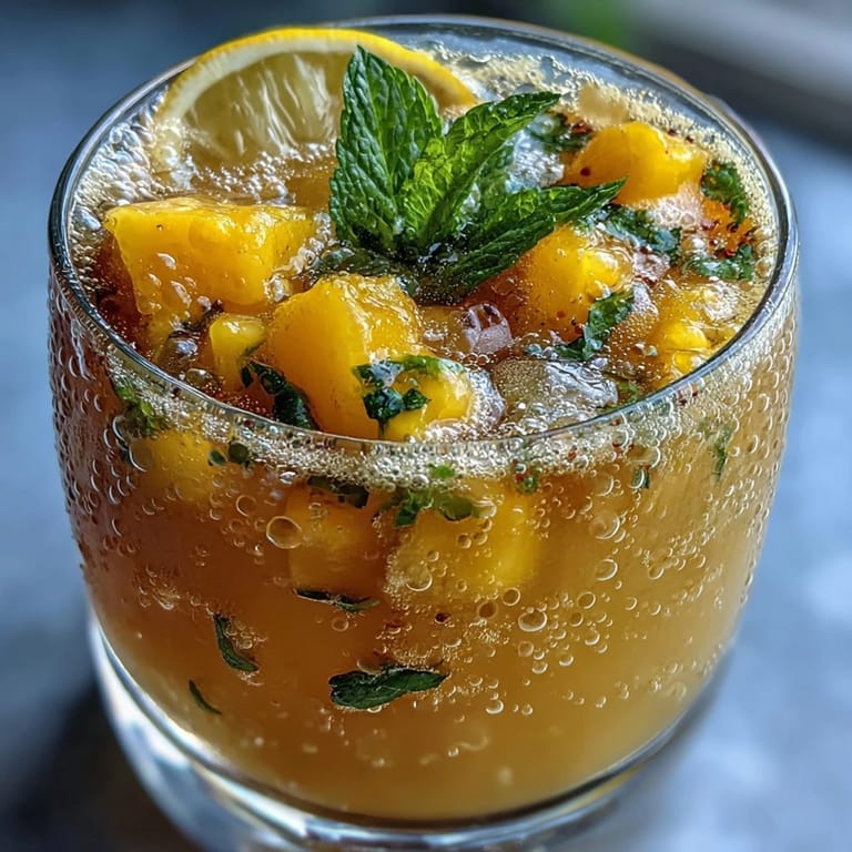 Refreshing Grad Party Punch bright with fruity mango, pineapple, and citrus.